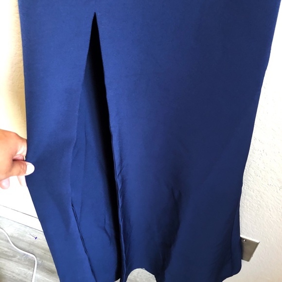 NEW Lovers+Friends Helena Gown Lace Blue 0 - Picture 7 of 9